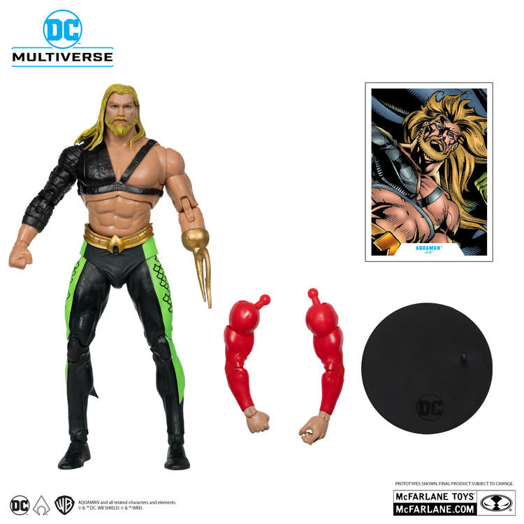 McFarlane - Platinum Edition  -  Figurine action de 17.8cm  -  DC Multiverse  -  JLA  -  Aquaman