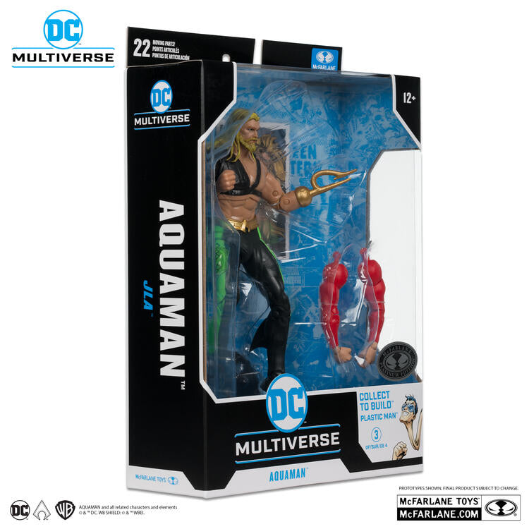 McFarlane - Platinum Edition  -  Figurine action de 17.8cm  -  DC Multiverse  -  JLA  -  Aquaman