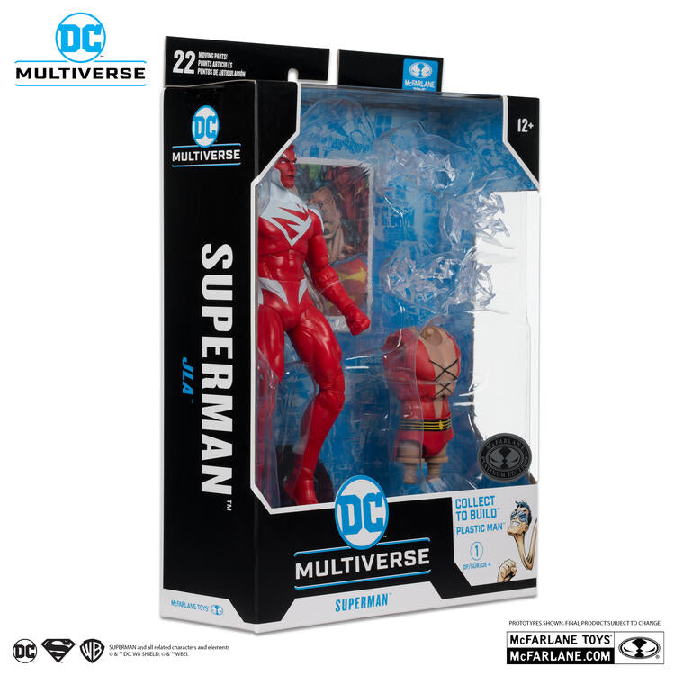 McFarlane - Platinum Edition  -  Figurine action de 17.8cm  -  DC Multiverse  -  JLA  -  Superman