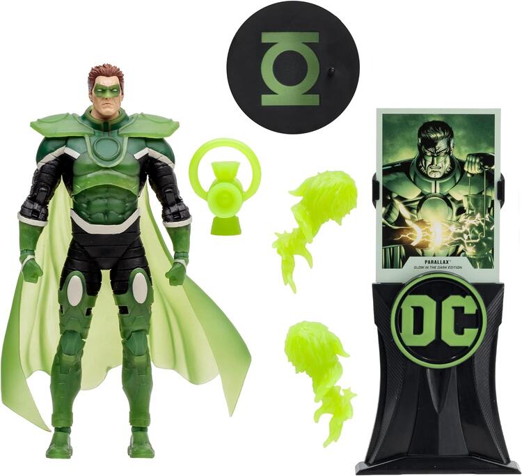 McFarlane - Gold Label collection  -  Figurine action de 17.8cm  -  DC Multiverse  -  Parallax Zero Hour : Crisis in Time Glow in the Dark Edition  -  Green Lantern  (Authenticated Limited Edition - 5100 PCS)