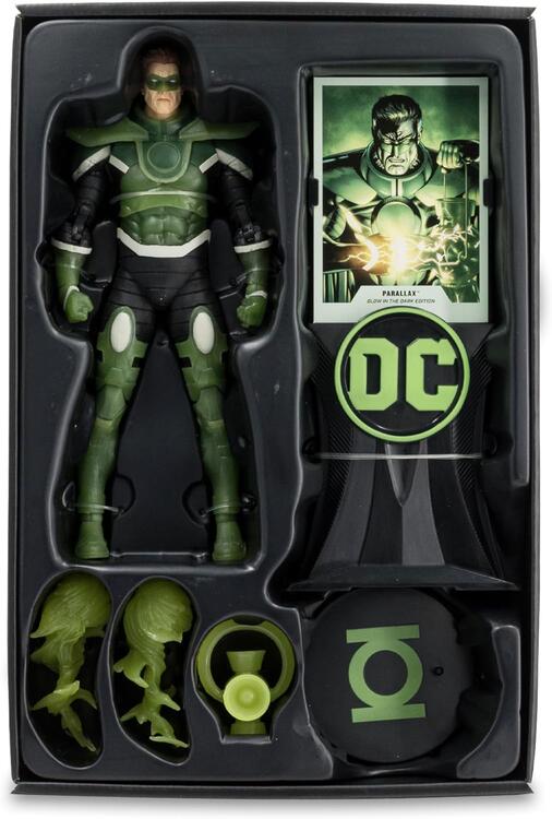 McFarlane - Gold Label collection  -  Figurine action de 17.8cm  -  DC Multiverse  -  Parallax Zero Hour : Crisis in Time Glow in the Dark Edition  -  Green Lantern  (Authenticated Limited Edition - 5100 PCS)