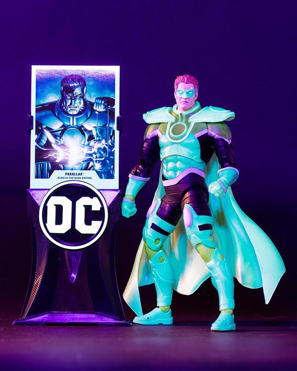 McFarlane - Gold Label collection  -  Figurine action de 17.8cm  -  DC Multiverse  -  Parallax Zero Hour : Crisis in Time Glow in the Dark Edition  -  Green Lantern  (Authenticated Limited Edition - 5100 PCS)