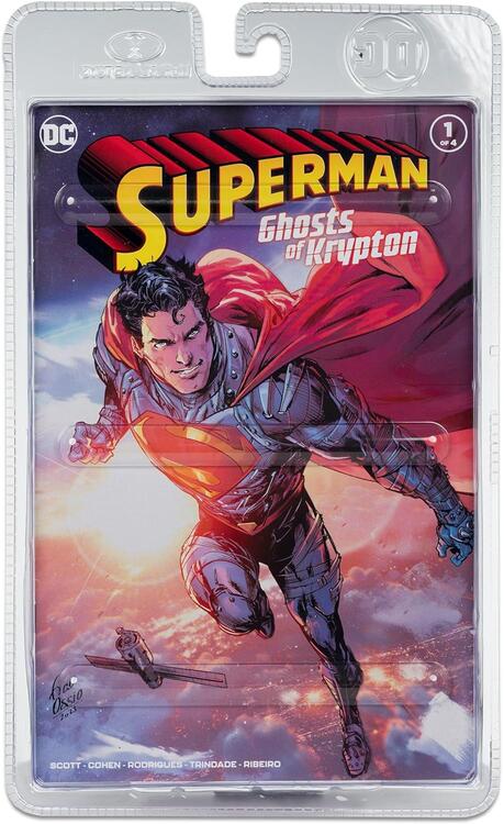 McFarlane - DC Direct - Figurine DC de 17.8cm  -  Superman Ghosts of Krypton Comic inclus  -  Superman