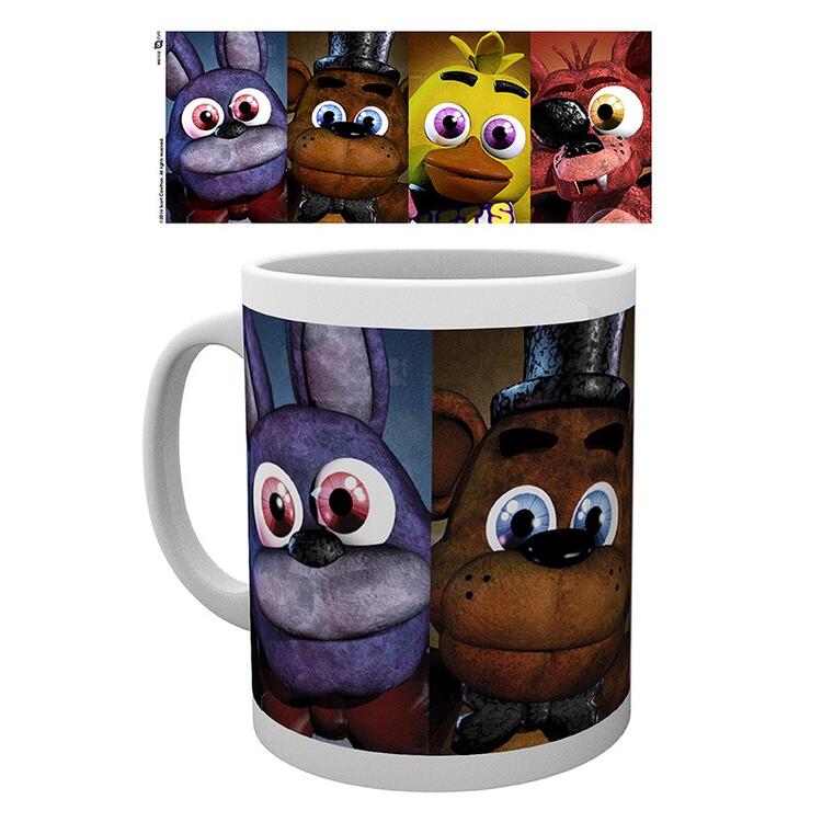 ABYstyle - Tasse de 320 ml  -  Five Nights at Freddy's Mug Faces