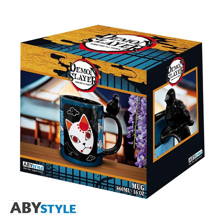 ABYstyle - Grande tasse de 460 ml  -   Demon Slayer Kimetsu no Yaiba  -  Tanjiro