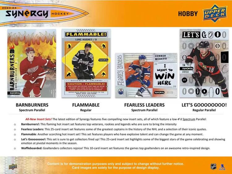 Upper Deck - Booster Hobby - 2023-24 Synergy Hockey