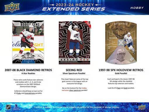 Upper Deck - Booster Hobby - 2023-24 Hockey Extended Series