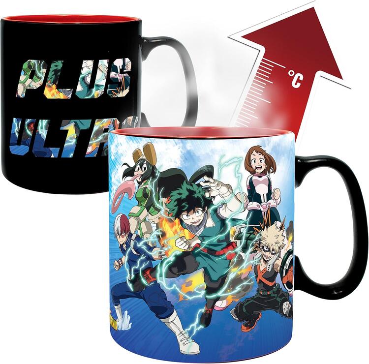 ABYstyle - Grande tasse thermo-réactive de 460 ml  -  My Hero Academia