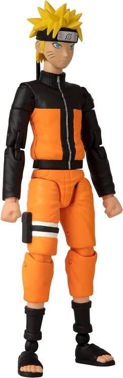 Bandai - Figurine d'action de 15cm - Anime Heroes - Naruto Shippuden - Uzumaki Naruto