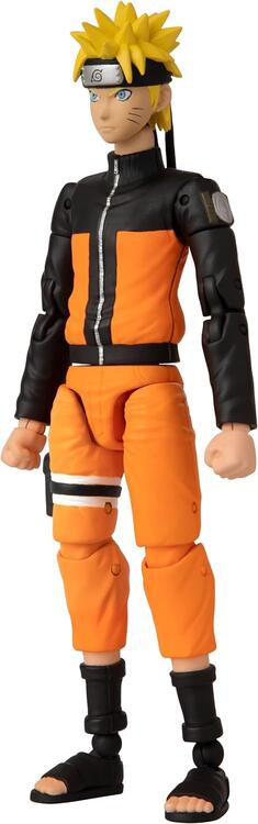 Bandai - Figurine d'action de 15cm - Anime Heroes - Naruto Shippuden - Uzumaki Naruto