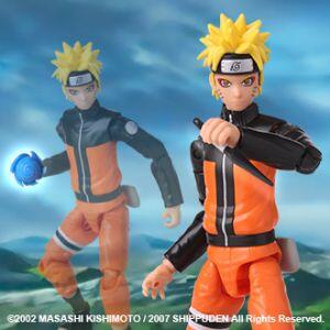 Bandai - Figurine d'action de 15cm - Anime Heroes - Naruto Shippuden - Uzumaki Naruto