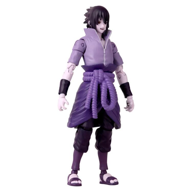 Bandai - Figurine d'action de 15cm - Anime Heroes - Naruto Shippuden - Sasuke Uchiha Rinnegan / Mangekyo Sharingan