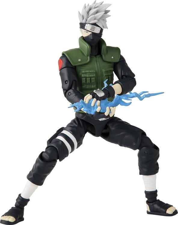 Bandai - Figurine d'action de 15cm - Anime Heroes - Naruto Shippuden - Kakashi Hatake