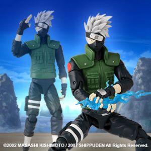 Bandai - Figurine d'action de 15cm  -  Anime Heroes  -  Naruto Shippuden  -  Kakashi Hatake