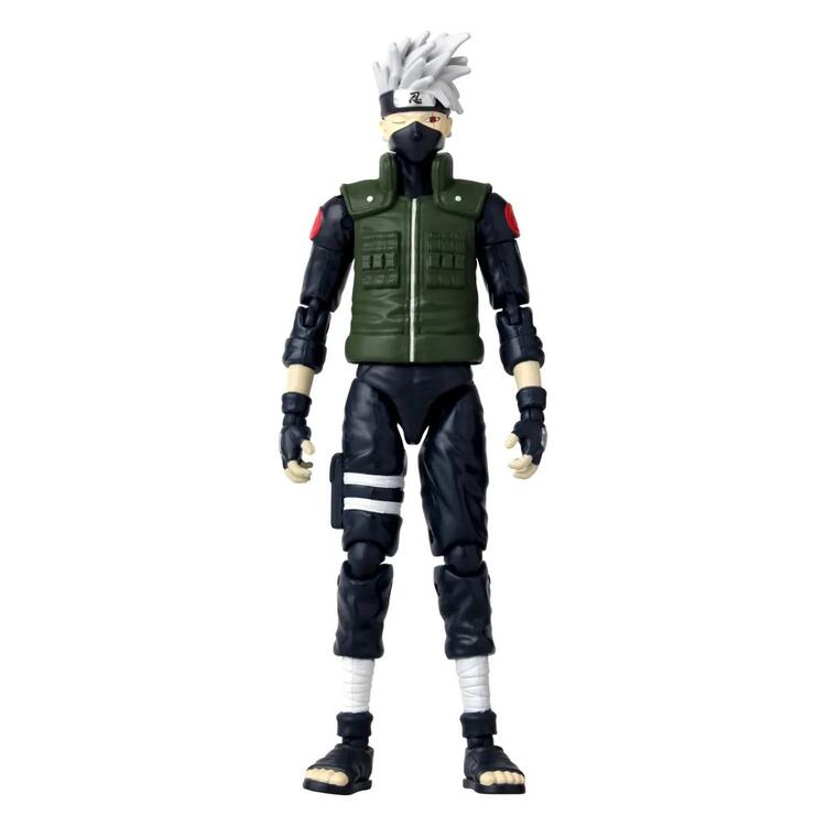 Bandai - Figurine d'action de 15cm  -  Anime Heroes  -  Naruto Shippuden  -  Kakashi Hatake Fourth Great Ninja War