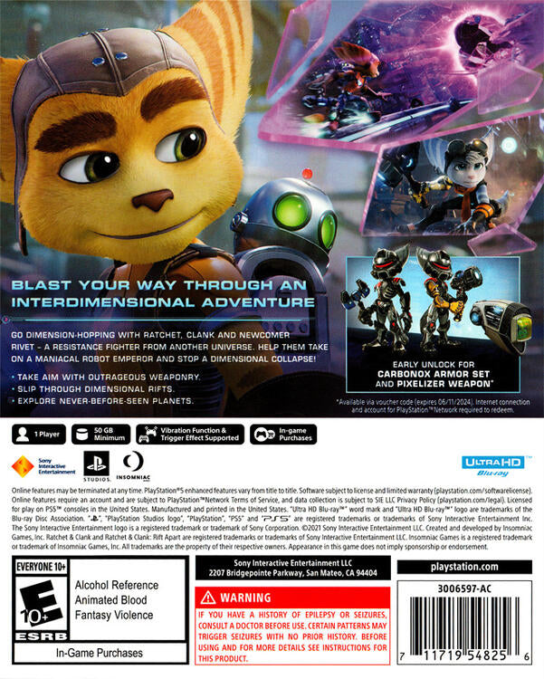 Ratchet & Clank - Rift Apart  -  Launch Edition