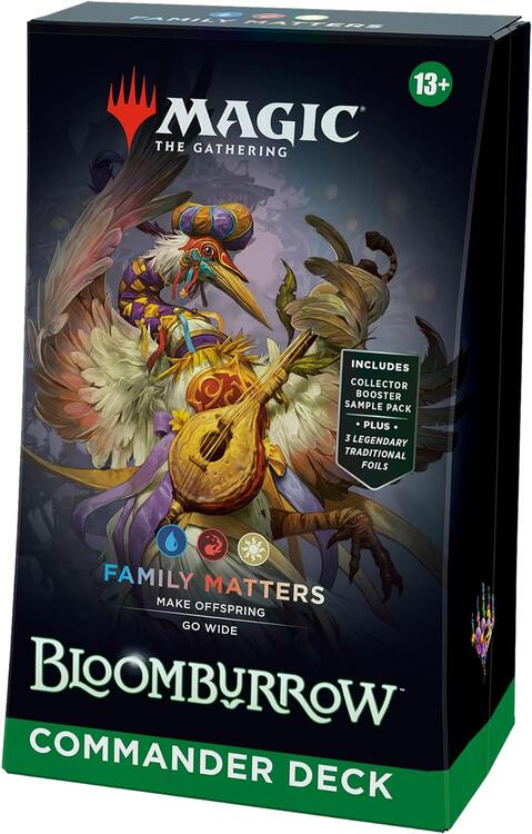 Magic The Gathering - Commander Deck - Bloomburrow  -  Family Matters