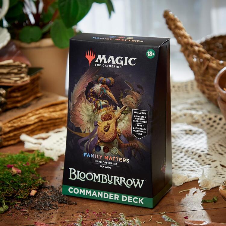 Magic The Gathering - Commander Deck - Bloomburrow  -  Family Matters