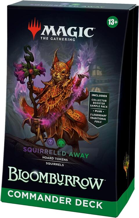 Magic The Gathering - Commander Deck - Bloomburrow  -  Squirreled Away