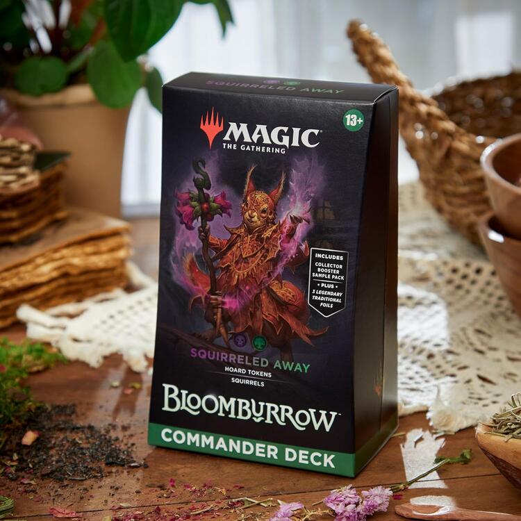 Magic The Gathering - Commander Deck - Bloomburrow  -  Squirreled Away