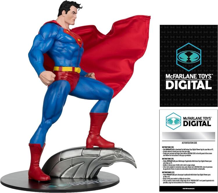 McFarlane Toys Digital - Figurine Statue de 30cm  -  Superman by Jim Lee