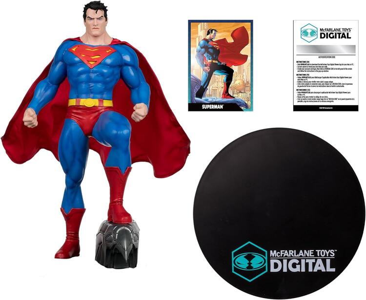 McFarlane Toys Digital - Figurine Statue de 30cm  -  Superman by Jim Lee