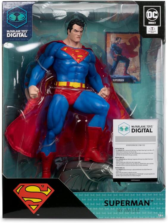 McFarlane Toys Digital - Figurine Statue de 30cm  -  Superman by Jim Lee