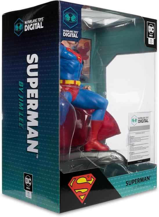 McFarlane Toys Digital - Figurine Statue de 30cm  -  Superman by Jim Lee