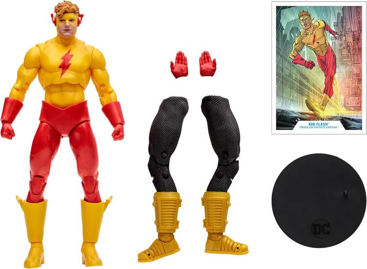 McFarlane - Gold Label collection  -  Figurine action de 17.8cm  -  DC Multiverse  -  Crisis on Infinite Earths  -  Kid Flash