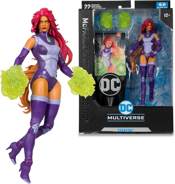 McFarlane Collector edition - Figurine action de 17.8cm  -  DC Multiverse  -  DC Rebirth  -  Starfire