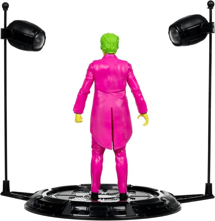 McFarlane - Gold Label collection  -  Figurine action de 17.8cm  -  DC Multiverse  -  Batman: Classic TV Series  -  The Joker Black Light Edition (Authenticated Limited Edition - 6300 PCS)