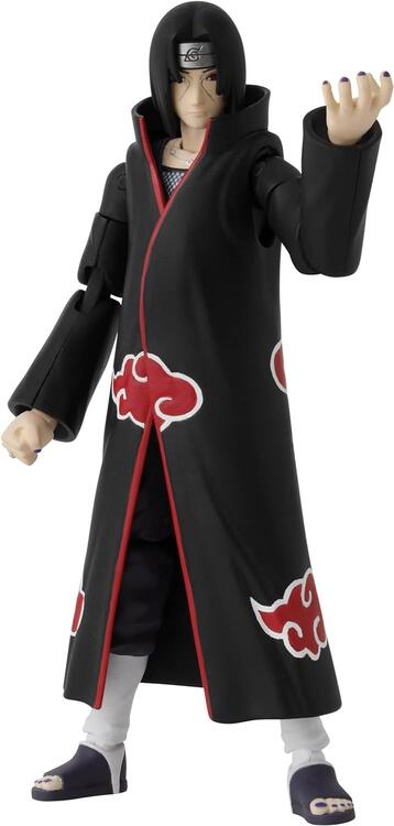 Bandai - Figurine d'action de 15cm - Anime Heroes - Naruto Shippuden - Itachi Uchiha