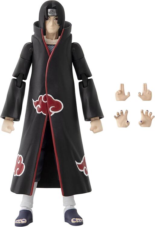 Bandai - Figurine d'action de 15cm  -  Anime Heroes  -  Naruto Shippuden  -  Itachi Uchiha