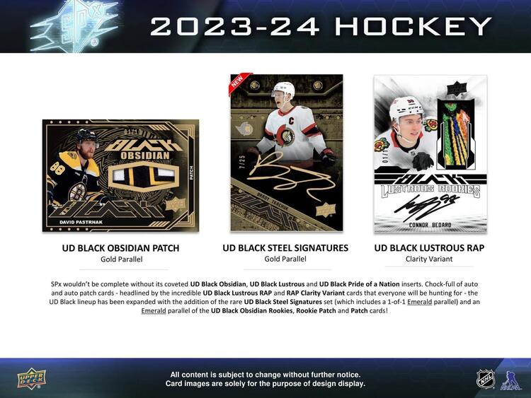 Upper Deck - Hobby Booster Box - SPX 2023-24 Hockey