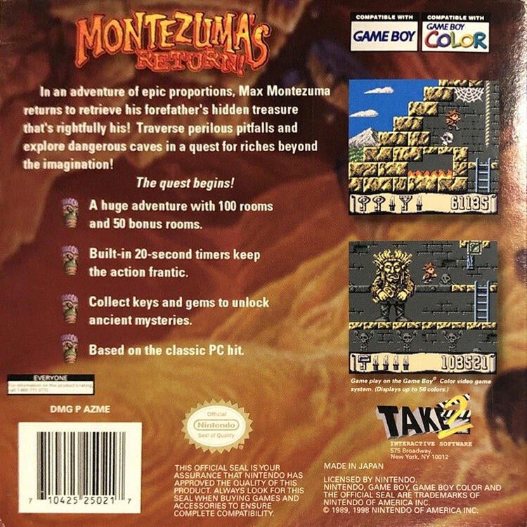 Montezuma's Return (used)