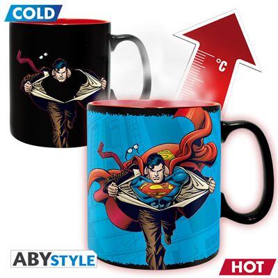 ABYstyle - Grande tasse thermo-réactive de 460 ml  -  DC Superman