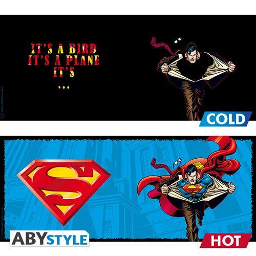 ABYstyle - Grande tasse thermo-réactive de 460 ml  -  DC Superman