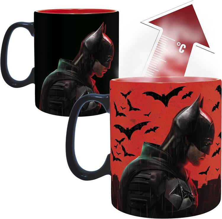 ABYstyle - Grande tasse thermo-réactive de 460 ml  -  DC Batman