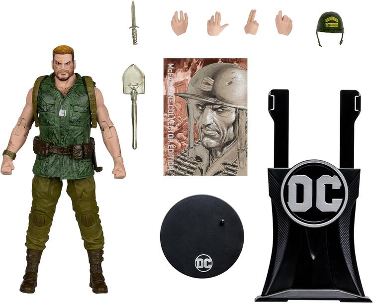 McFarlane Collector edition - Figurine action de 17.8cm  -  DC Multiverse  -  DC Classic  -  Sergeant Rock