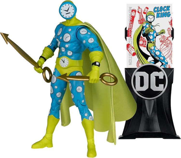 McFarlane Collector edition - Figurine action de 17.8cm  -  DC Multiverse  -  Clock King