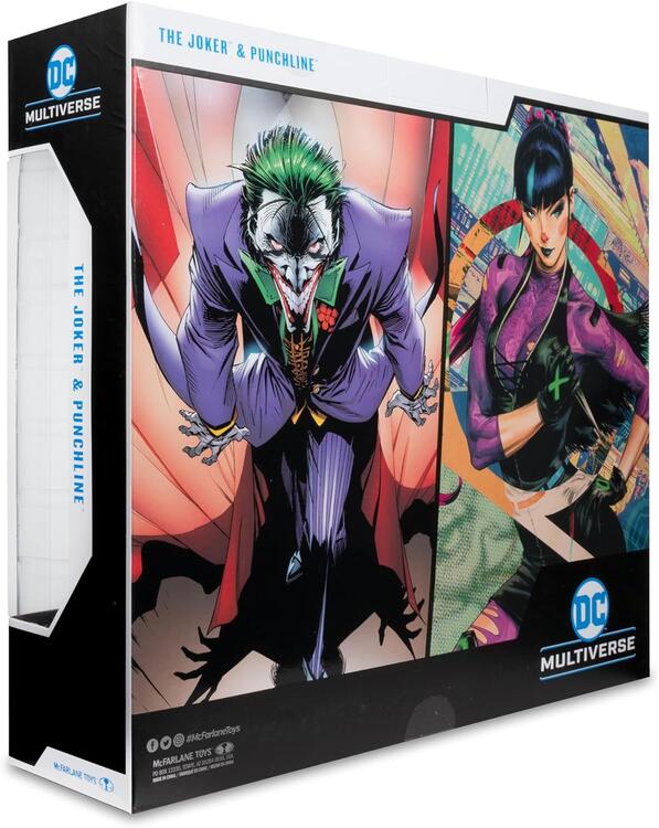 McFarlane - Figurine action de 17.8cm  -  DC Multiverse  -  The Joker & Punchline