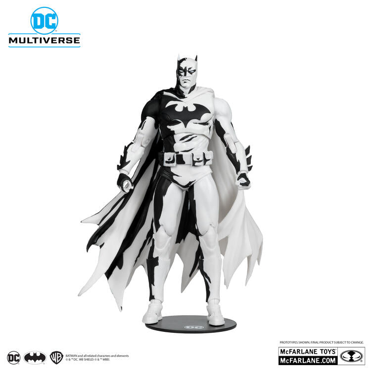 McFarlane - Gold Label collection  -  Figurine action de 17.8cm  -  DC Multiverse Batman Hush Sketch Edition ( Authenticated Limited Edition - 4800pcs)