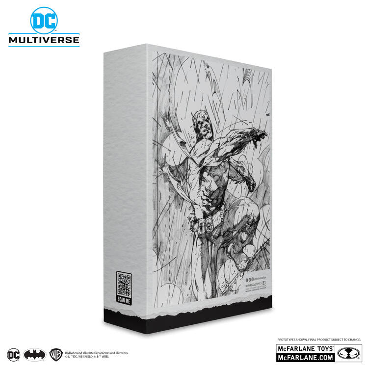 McFarlane - Gold Label collection  -  Figurine action de 17.8cm  -  DC Multiverse Batman Hush Sketch Edition ( Authenticated Limited Edition - 4800pcs)