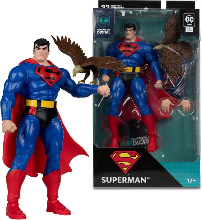 McFarlane Toys Digital - Figurine action de 17.8cm  -  DC Multiverse  -  Our Worlds at War  -  Superman