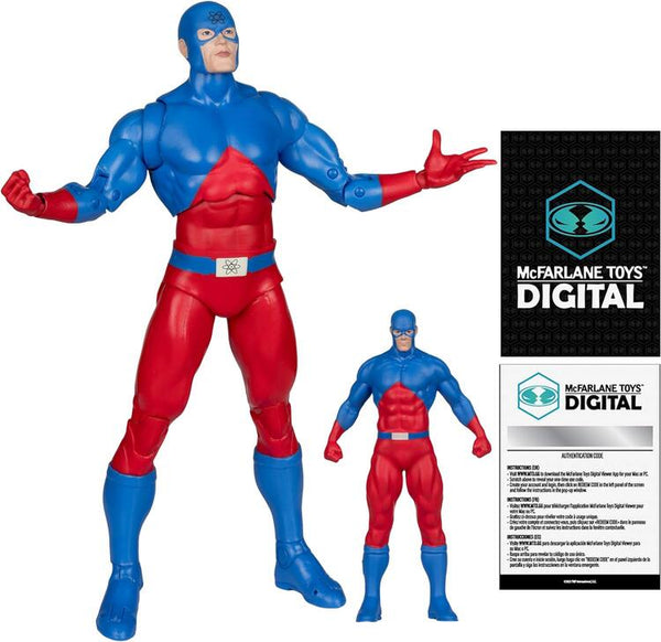 McFarlane Toys Digital - Figurine action de 17.8cm  -  DC Multiverse  -  DC: The Silver Age  -  The Atom