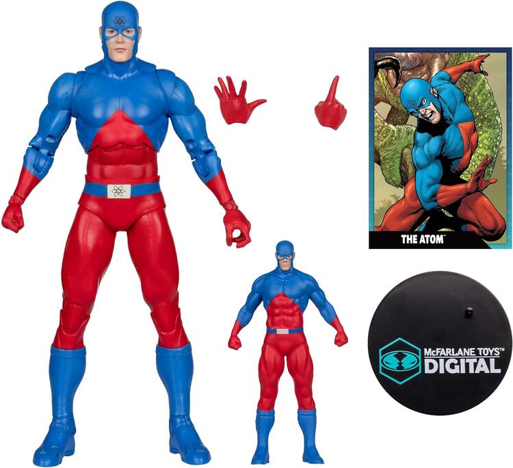 McFarlane Toys Digital - Figurine action de 17.8cm  -  DC Multiverse  -  DC: The Silver Age  -  The Atom