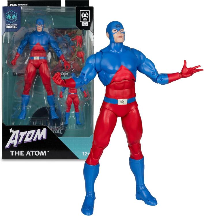 McFarlane Toys Digital - Figurine action de 17.8cm  -  DC Multiverse  -  DC: The Silver Age  -  The Atom