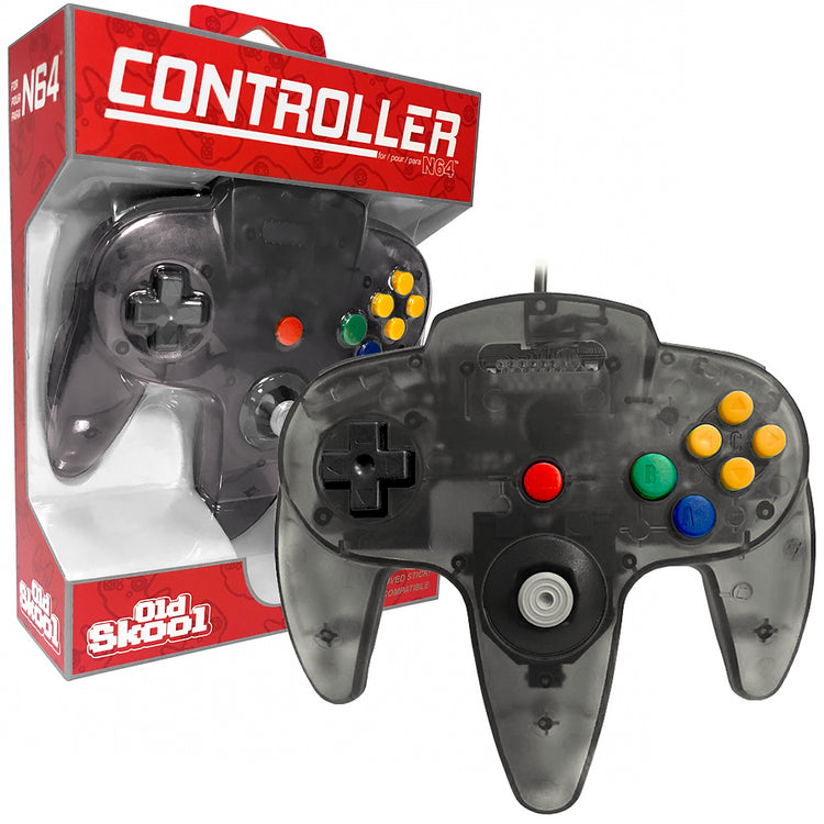 Old Skool - Manette avec fil pour Nintendo 64