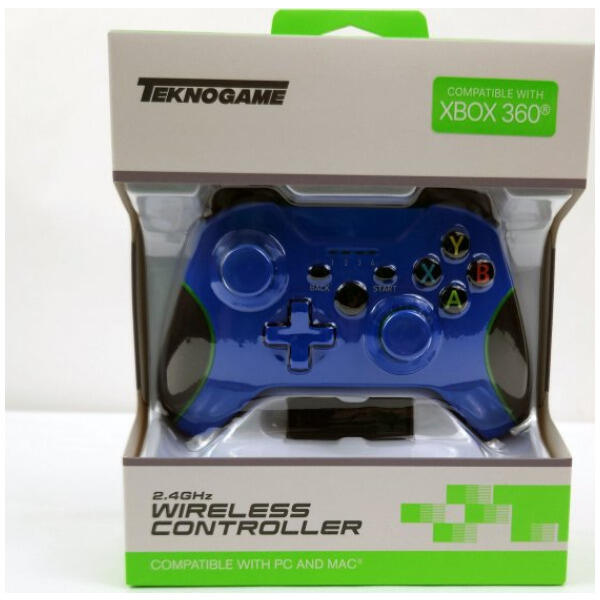 Teknogame - Xbox 360 Wireless Controller - Powder Blue