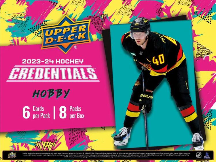 Upper Deck - Booster Hobby - 2023-24 Hockey Credentials